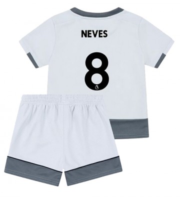 Wolves Ruben Neves #8 Tredjedraktsett Barn 2022-23 Kortermet (+ Korte bukser)